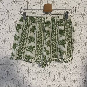 Darling Green Patterned Short